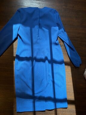 Nine West Royal Blue Long Sleeve Dress